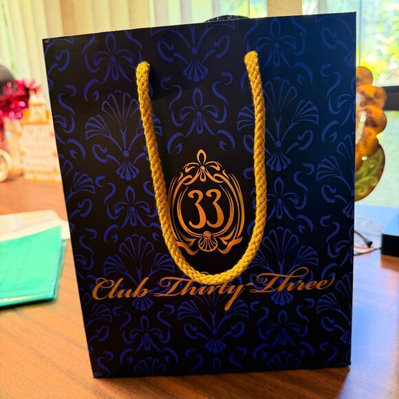 DISNEYLAND CLUB 33 BLUE SEQUINED EARS HEADBAND - Picture 5 of 5